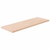 vidaXL kezeletlen t&ouml;m&ouml;r t&ouml;lgyfa polclap 60 x 20 x 1,5 cm