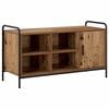 vidaXL Cipőszekr&eacute;ny 100 x 39,5 x 55,5 cm Szerelt Fa Antik Fa