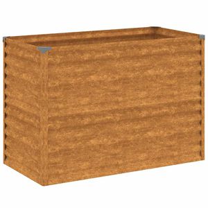 vidaXL Corten ac&eacute;l kerti magas&aacute;gy&aacute;s 100 x 50 x 69 cm