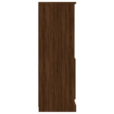 vidaXL barna tölgy színű szerelt fa magasszekrény 60x35,5x103,5 cm