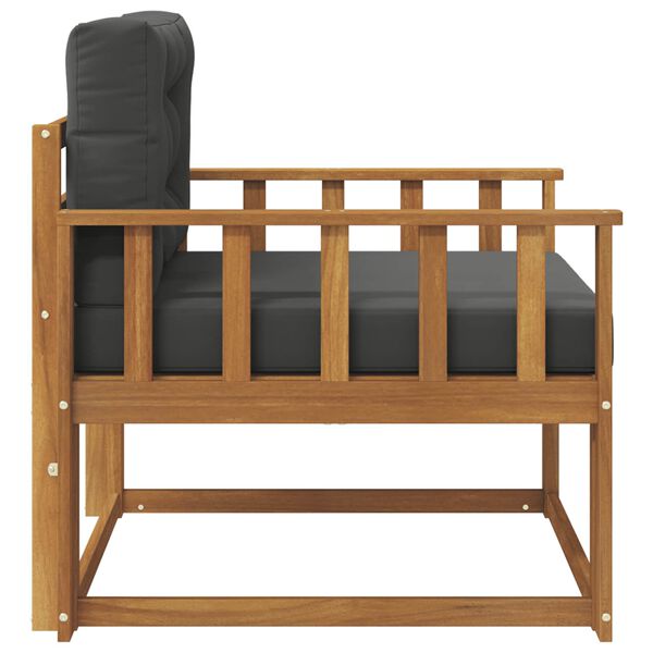 vidaXL K&uuml;lt&eacute;ri k&ouml;z&eacute;pső kanap&eacute; T&ouml;m&ouml;r Ak&aacute;cfa Term&eacute;szetes