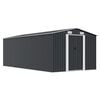 vidaXL antracitsz&uuml;rke f&eacute;m kerti f&eacute;szer 257 x 489 x 181 cm
