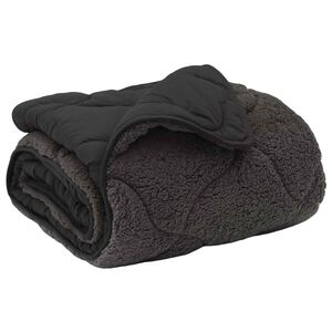 vidaXL Ny&aacute;ri Takarm&aacute;ny S&ouml;v&eacute;nyes Antracit 155 x 200 cm