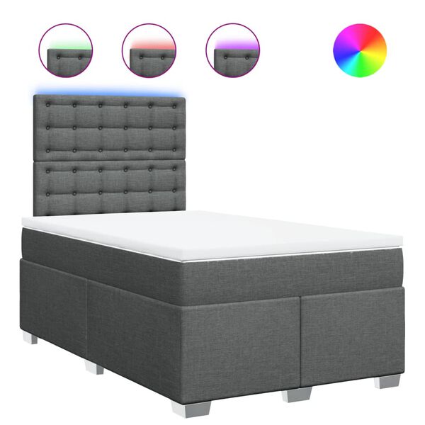 vidaXL s&ouml;t&eacute;tsz&uuml;rke sz&ouml;vet rug&oacute;s &aacute;gy matraccal 120 x 190 cm