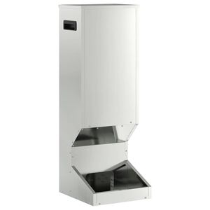 vidaXL Szarvas etető Ez&uuml;st 28 x 30 x 80 cm Horganyzott ac&eacute;l