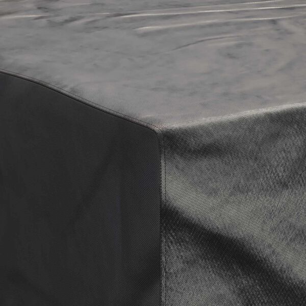 vidaXL B&uacute;tor takar&oacute; Egysz&iacute;nű Fekete 300 x 250 x 100 cm 210D