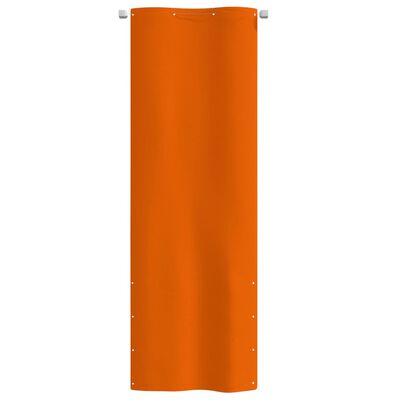 vidaXL narancssárga oxford-szövet erkélyparaván 80 x 240 cm