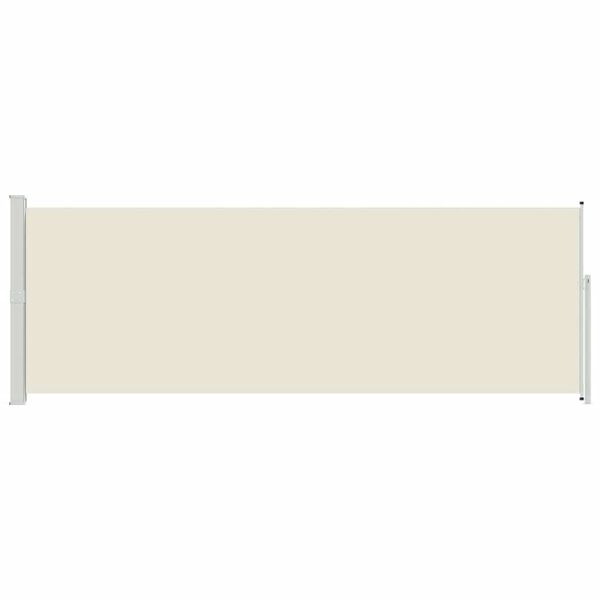 vidaXL kr&eacute;msz&iacute;nű beh&uacute;zhat&oacute; oldals&oacute; napellenző 160 x 500 cm