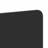 vidaXL Fejt&aacute;mla Fekete t&ouml;lgy 160 cm Faanyag