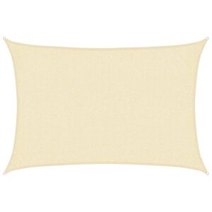 vidaXL kr&eacute;msz&iacute;nű HDPE napvitorla 160 g/m&sup2; 2 x 2,5 m