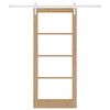vidaXL Csúszó ajtó ORKDAL Természetes 86 x 198,5 cm