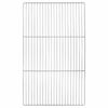 vidaXL Grill r&aacute;cs 67 x 40 cm Rozsdamentes Ac&eacute;l Ez&uuml;st
