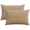 vidaXL P&aacute;rna huzat 2 pcs ALMELO Barna 30 x 50 cm cord