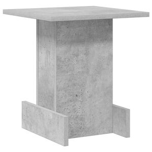 vidaXL V&eacute;gasztal Beton Sz&uuml;rke 35,5 x 35 x 40 cm Szerelt Fa