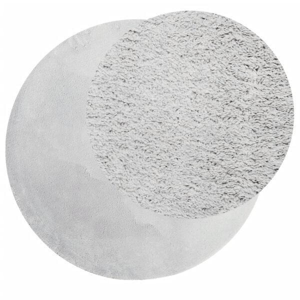 vidaXL HUARTE sz&uuml;rke r&ouml;vid sz&aacute;l&uacute; puha &eacute;s moshat&oacute; szőnyeg &Oslash; 80 cm