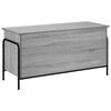 vidaXL T&aacute;rol&oacute; Doboz Sz&uuml;rke Sonoma 80 x 40 x 49,5 cm Szerelt Fa