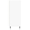 vidaXL feh&eacute;r szerelt fa magasszekr&eacute;ny 57 x 35 x 90 cm