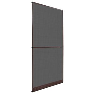 vidaXL Akkor&aacute;t Pap&iacute;rb&oacute;l Insect Szűrő Barna &eacute;s fekete 100 x 215 cm