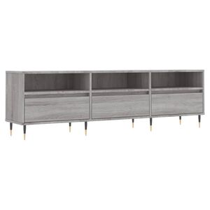 vidaXL sz&uuml;rke sonoma sz&iacute;nű szerelt fa TV-szekr&eacute;ny 150x30x44,5 cm
