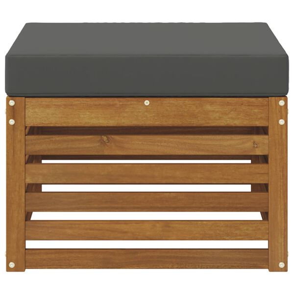 vidaXL K&uuml;lt&eacute;ri l&aacute;btart&oacute; T&ouml;m&ouml;r Ak&aacute;cfa Term&eacute;szetes