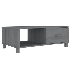 vidaXL HAMAR s&ouml;t&eacute;tsz&uuml;rke t&ouml;m&ouml;r fenyőfa doh&aacute;nyz&oacute;asztal 100 x 55 x 35 cm