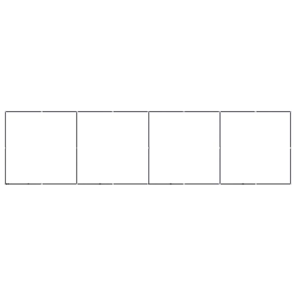 vidaXL ac&eacute;l k&uuml;lt&eacute;ri kutyakennel 14,75 m&sup2;