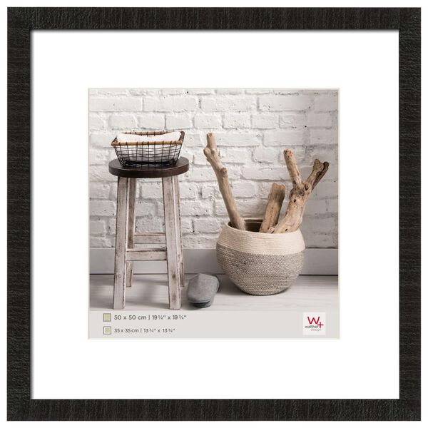 Walther Design Home fekete k&eacute;pkeret 50x50 cm