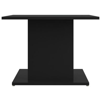 vidaXL fekete forgácslap dohányzóasztal 55,5 x 55,5 x 40 cm