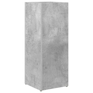 vidaXL Napernyő &Aacute;llv&aacute;ny Beton Sz&uuml;rke 25 x 24,5 x 64 cm Szerelt Fa