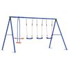vidaXL K&uuml;lt&eacute;ri Hinta Szett Soksz&iacute;nű 330 x 185 x 185 cm Ac&eacute;l &eacute;s PE