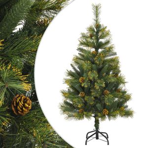 vidaXL csukl&oacute;p&aacute;ntos műkar&aacute;csonyfa tobozzal 120 cm