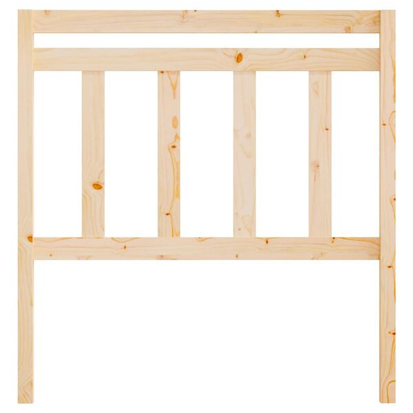 vidaXL t&ouml;m&ouml;r fenyőfa &aacute;gyfejt&aacute;mla 106 x 4 x 100 cm