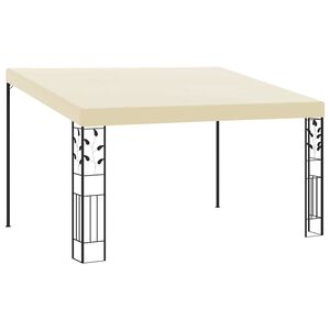 vidaXL kr&eacute;msz&iacute;nű falra szerelhető pavilon 4 x 3 x 2,5 m