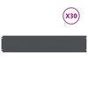 vidaXL Fűszeg&eacute;lyez&eacute;s 30 db 20 x 103 cm Ac&eacute;l Antracitsz&uuml;rke