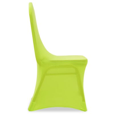 vidaXL 4 db zöld nyújtható székszoknya