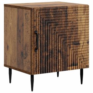 vidaXL &Eacute;jjeliszekr&eacute;ny Antik Fa 43 x 34,5 x 50 cm Szerelt Fa