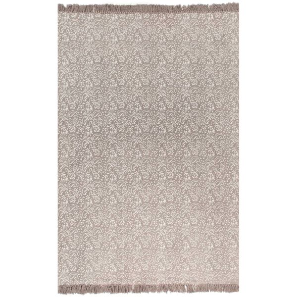 vidaXL t&oacute;psz&iacute;nű mint&aacute;s kilim pamutszőnyeg 160 x 230 cm