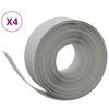 vidaXL 4 db sz&uuml;rke polietil&eacute;n kerti szeg&eacute;ly 10 m x 20 cm