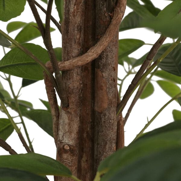 vidaXL zöld polipropilén műcitromfa 3 törzzsel 120 cm