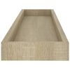 vidaXL 4 darab t&ouml;lgysz&iacute;nű MDF Loggia fali polc 80 x 15 x 4 cm