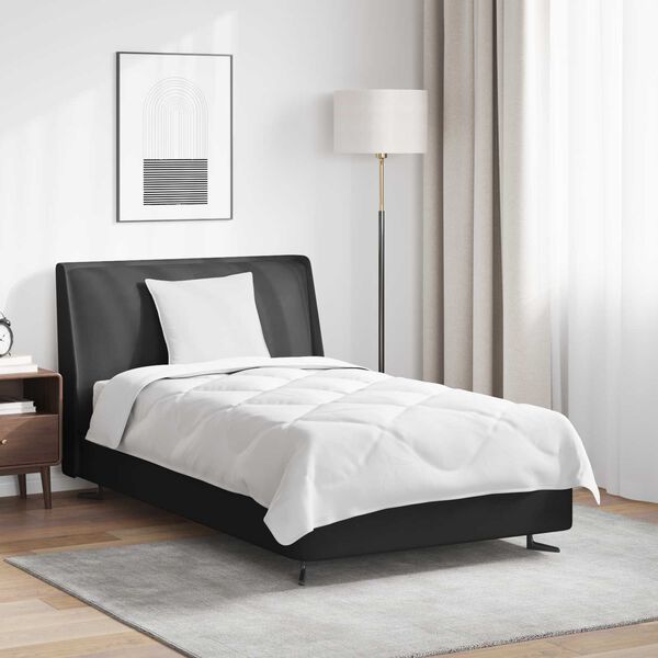 vidaXL Évszakokon Át Duvet párnával 2 pcs Fehér Mikroszál