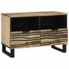 vidaXL TV egys&eacute;gek 70 x 33 x 46 cm Barna Szerelt Fa