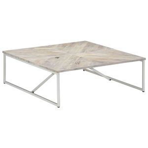 vidaXL t&ouml;m&ouml;r mang&oacute;fa doh&aacute;nyz&oacute;asztal 110 x 110 x 36 cm