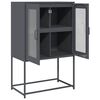 vidaXL Highboard antracit 68x39x107 cm Ac&eacute;l