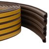 vidaXL &Ouml;ntapad&oacute; ablak t&ouml;m&iacute;t&eacute;s Barna 9 x 6 mm 12 m EPDM hab