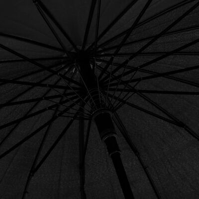 vidaXL fekete automatikus esernyő 105 cm