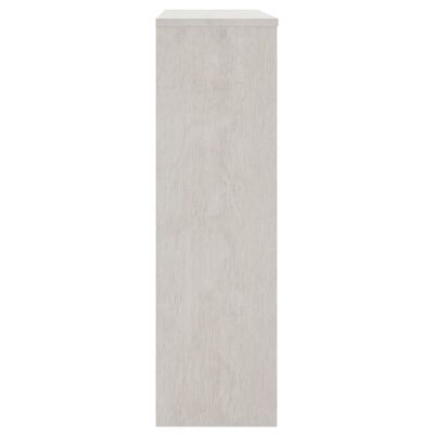 vidaXL HAMAR fehér tömör fenyőfa felső szekrény 90 x 30 x 100 cm