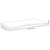 vidaXL bambusz asztallap 110x60x2,5 cm