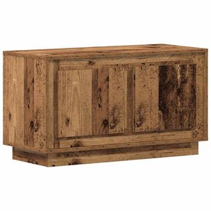 vidaXL TV szekr&eacute;ny 80 x 35 x 45 cm R&eacute;gi fa Szerelt fa