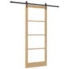 vidaXL Cs&uacute;sz&oacute; ajt&oacute; ORKDAL Term&eacute;szetes 93 x 232 cm